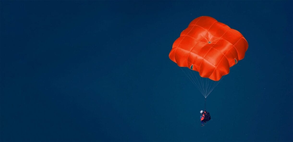 Yeti rescue - Light rescue parachute