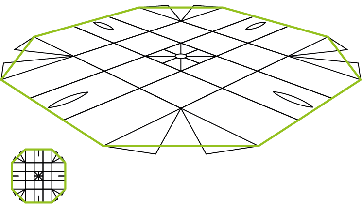 Niviuk Octagon Layout